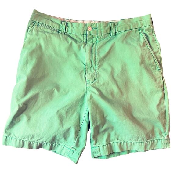 Polo Ralph Lauren Mens Size 36 Classic Pistachio Green Chino Shorts Preppy - Picture 1 of 11